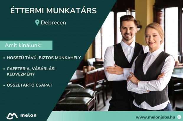 Éttermi munkatárs