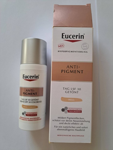 Eucerin Anti-Pigment színezett nappali arckrém light SPF30 (50 ml)