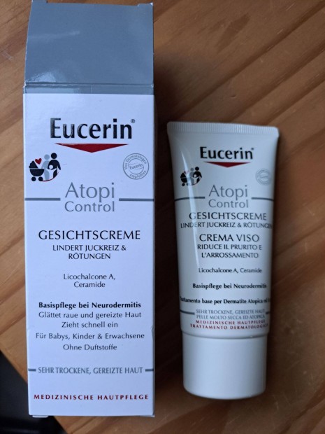 Eucerin Atopicontrol arckrm 50 ml, atpia, szraz br, neurodermitis