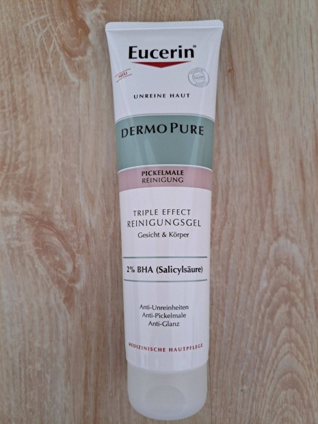 Eucerin Dermopure hármashatású meucerin Dermopure hélytisztító, 150 ml