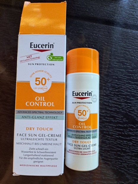 Eucerin Oil Control Dry Touch, 50ml