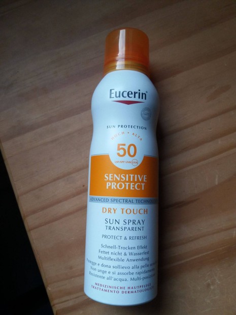 Eucerin sensitive protect dry touch sunspray, napspray