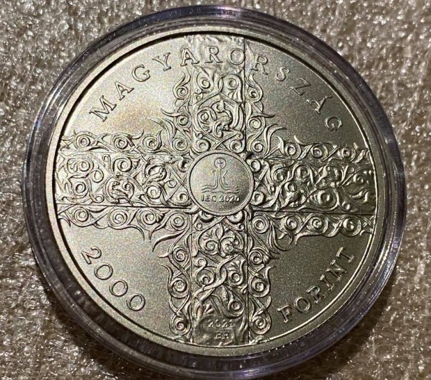 Eucharisztikus Kongresszus 2000 forint sznesfm emlkrme 2021 UNC