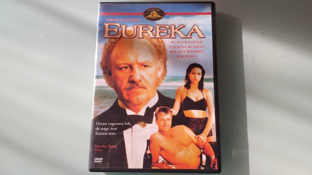 Eurka kalandfilm DVD-Gene Hackman Rutger Hauer