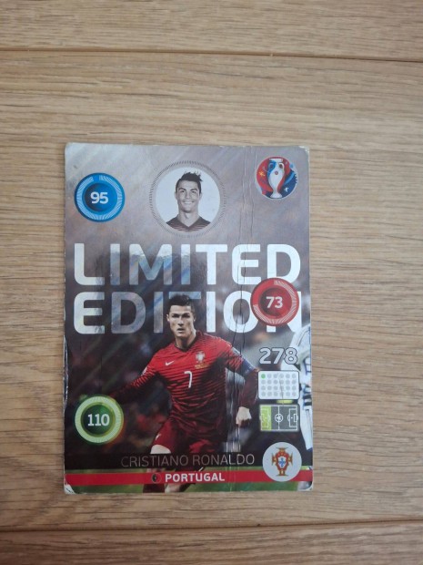 Euro 2016 XXL limited edition Ronaldo focis krtya