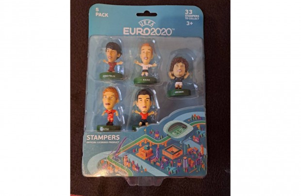 Euro 2020 Sztrfocistk nyomda kszlet (5 db) - j bontatlan