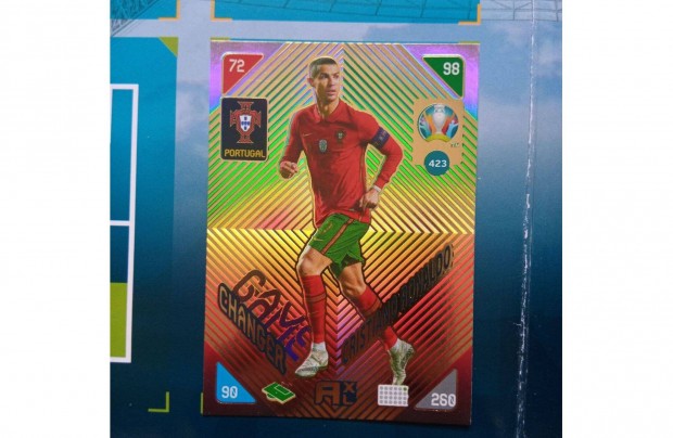 Euro 2020 kick off Adrenalyn Ronaldo Nordic Edition krtya