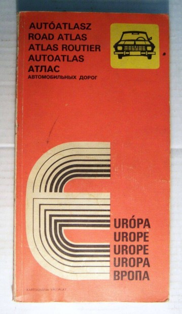 Eurpa Autatlasza (1987) 12.kiads (trkp)