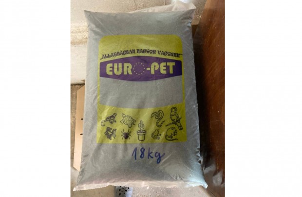 Europet Fekete homok 18 kg