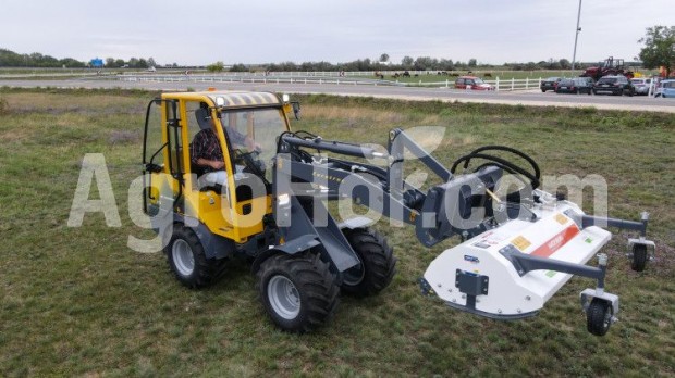 Eurotrac Mini törzscsuklós homlokrakodó (max: 1280 kg)
