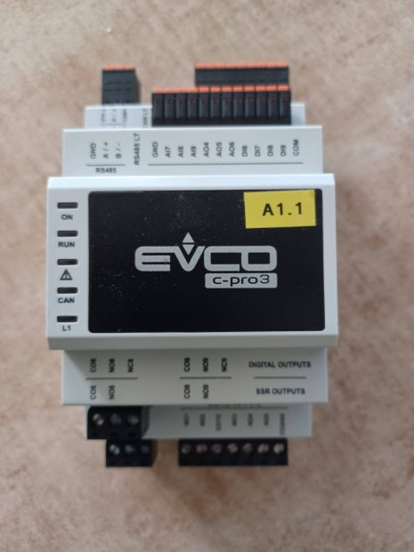 Evco C-Pro3 programozhat vezrl 24V EPK3Bxp 20-1825-13 rel