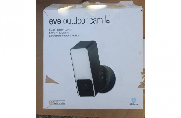 Eve Outdoor Cam intelligens kltri kamera reflektorral (hasznlt)