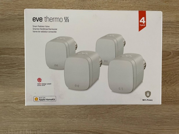 Eve Thermo okos radiátorfej 4 db-os csomag
