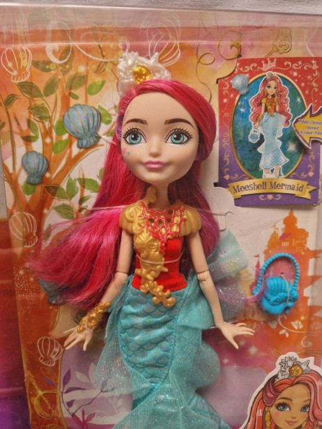 Ever After High Meeshell Mermaid baba MIB bontatlan