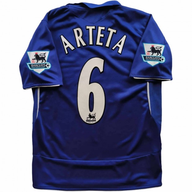 Everton 2005-06 Umbro hazai Mikel Arteta foci mez M-es