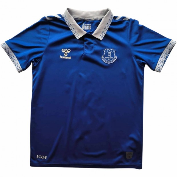 Everton 2023-24 Hummel hazai Sinclair #8 foci mez gyerek XXL-es