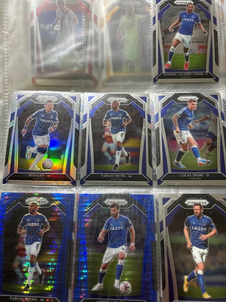 Everton Panini Prizm focis krtyk