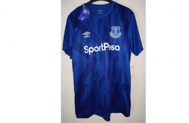 Everton eredeti Umbro j, cmks kk edzmez (M)