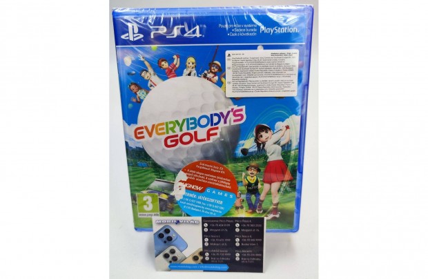 Everybody's Golf PS4 Garancival #konzl0993