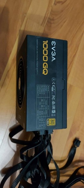 Evga 1000W GQ 80 Plus Gold Modulris Tpegysg (Alza Garancilis )