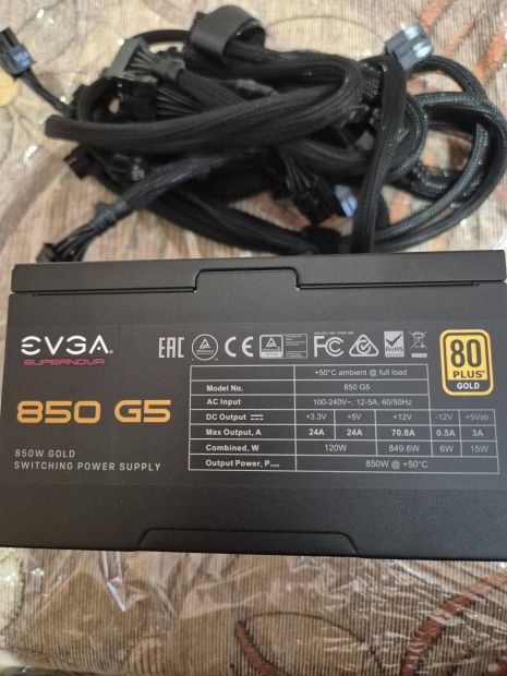 Evga 850 GS Supernova tpegyseg elad!