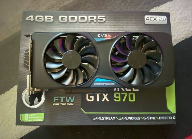 Evga Geforce Gtx 970 FTW Videkrtya