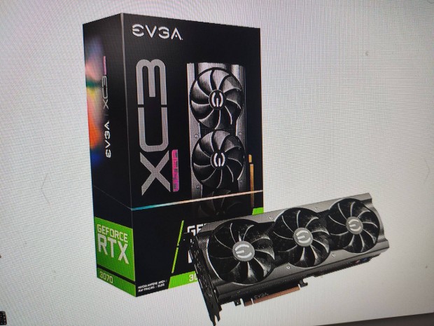 Evga Geforce Rtx 3070 8GB Gddr6 XC3 Ultra