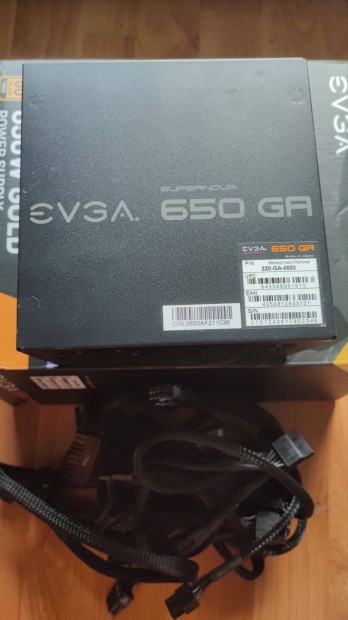 Evga Supernova 650 W GA Gold 80 Plus Tápegység