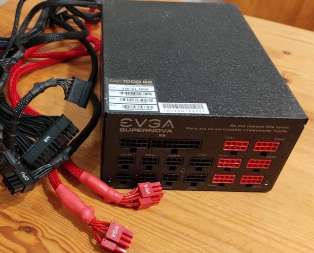 Evga Supernova G2 1000W 80+ Gold modulris tpegysg