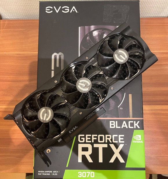 Evga XC3 Black Rtx 3070 8GB OC - Dobozban, garancival! -