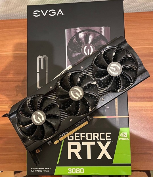 Evga XC3 Ultra Rtx 3080 10 GB Lhr -Dobozban, minden kiegsztjvel!-