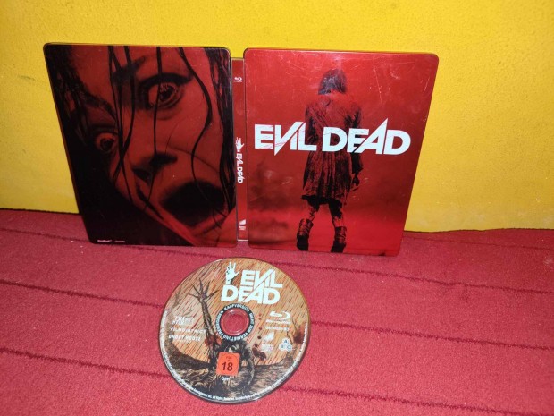 Evil Dead (Blu-ray, 2013, Steelbook) (steelbook karcos)