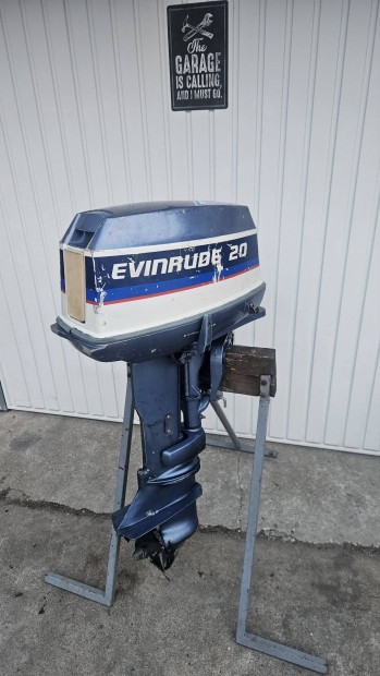 Evinrude gyári 20le csónakmotor