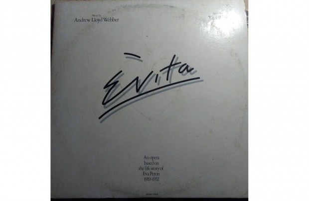 Evita dupla LP hanglemez album elad