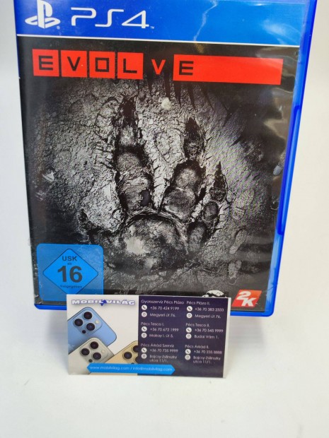 Evolve PS4 Garancival #konzl0052