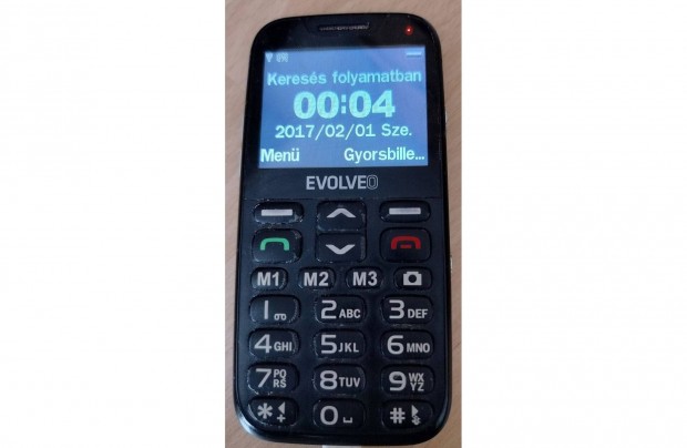 Evolveo easyphone XD EP-600 mobiltelefon, idsek szmra idelis