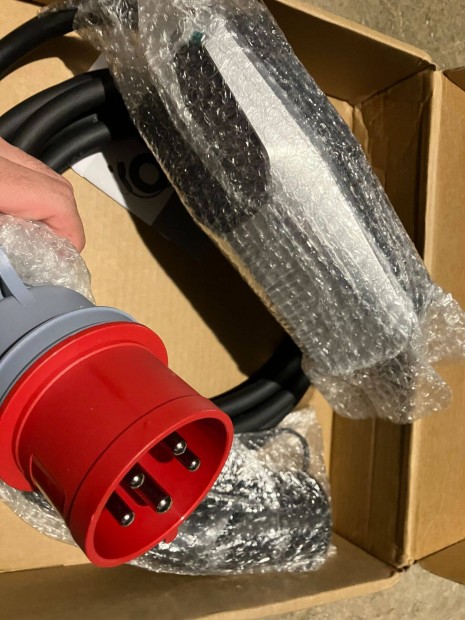 Evse type2 elektromos aut tlt 22kw 3 fzis