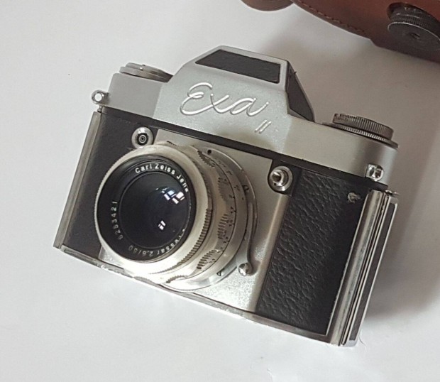 Exa II a legendás Tessar 2,8/50mm alapobival vintage retro eladó