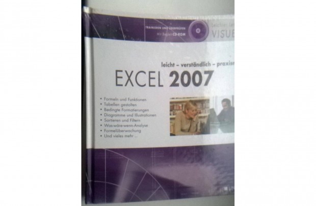 Excel 2007 , Microsoft kiadvny ,nmet nyelv knyv , flis ,j