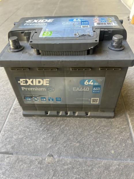Exide 64Ah akkumultor
