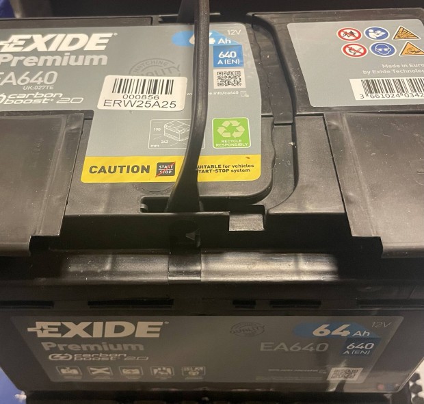 Exide 64ah akku j