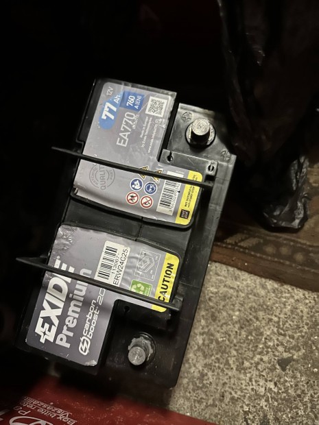 Exide 77ah J+ j akkumultor 