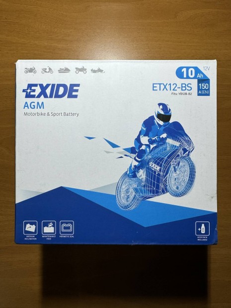 Exide AGM Motorkerkpr & Sport Akkumultor