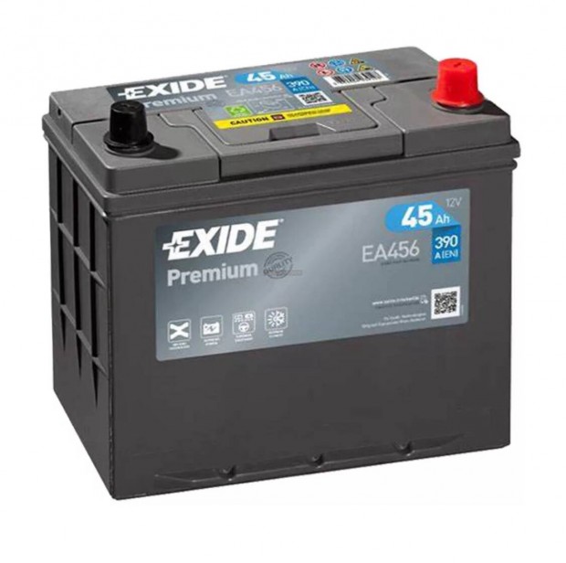 Exide EA456 Akkumultor, 12V 45AH 390A