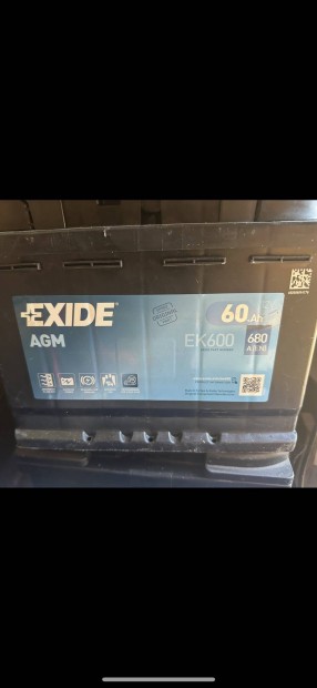 Exide EK600 agm 60ah akku j