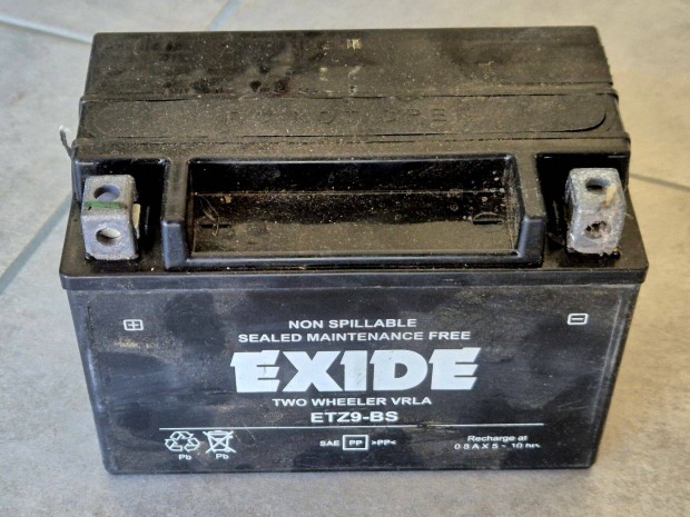 Exide ETZ9-BS motor akkumultor akksi akkumltor AGM zsels