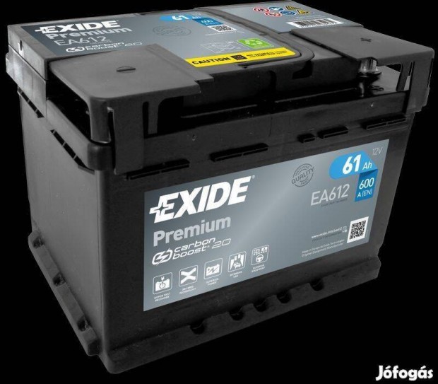 Exide Premium akksi (61 Ah)
