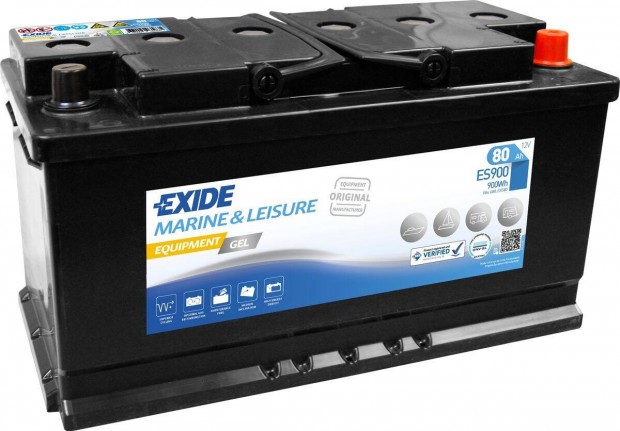 Exide akkumultor Equipment GEL 80Ah, 353x175x190mm