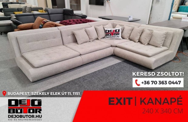 Exito sarok kanap lgarnitra krm 340x240 cm rugs fix btor