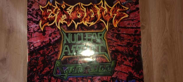 Exodus/Nuclear Assault/Agent Steel koncert poszter